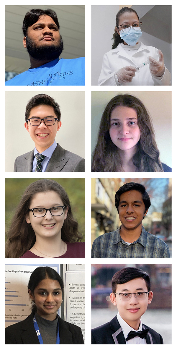 Winners of the 2021 Milton Fisher Scholarship for Innovation and Creativity